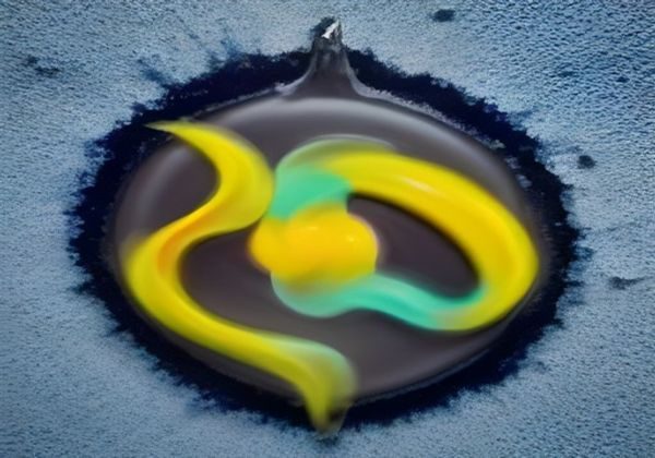 CMYK四色油墨叠印示意——青色品红黄色黑色四个色版在白纸上精确对齐叠印，色彩渐变丰富，展示四色印刷的基本原理，专业印刷工作室光线明亮